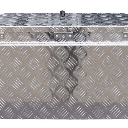 Cantonal Aluminium traanplaat disselkist 76x38x40 cm