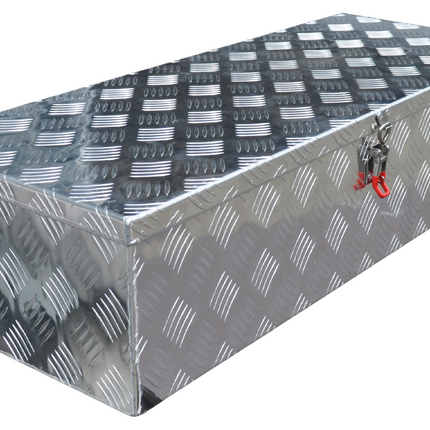 Cantonal Aluminium traanplaat disselkist 90x38x23 cm