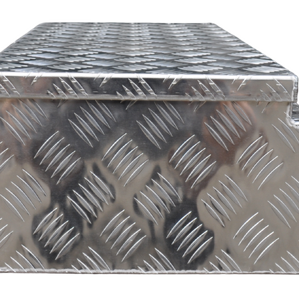 Cantonal Aluminium traanplaat disselkist 90x38x23 cm