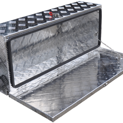 Cantonal Aluminium traanplaat disselkist 90x38x23 cm