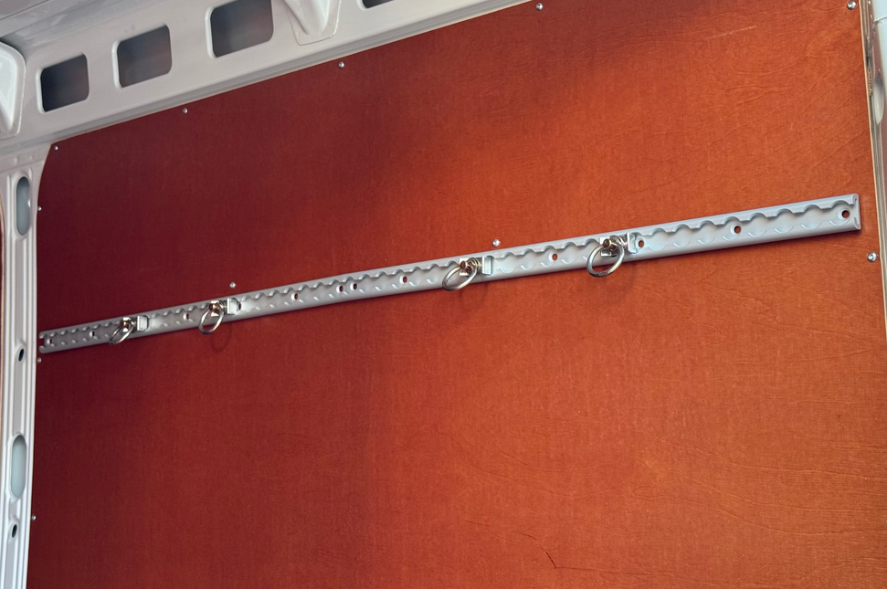 Cantonal Aluminium vliegtuigrail set - 60 cm lengte - 30 mm breed - 500 kg breeklast - 2 stuks