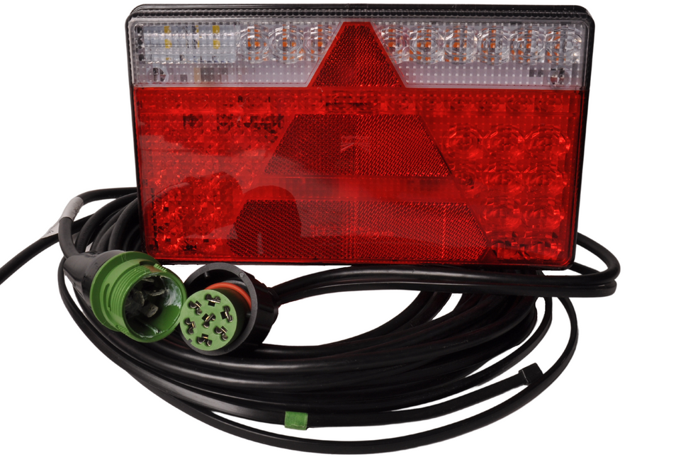 Cantonal Aspock Multiled 2 waterdichte verlichting set IP6K9K gecertificeerd - kies de gewenste hoofdkabel