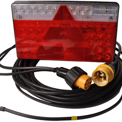 Cantonal Aspock Multiled 2 waterdichte verlichting set IP6K9K gecertificeerd - kies de gewenste hoofdkabel