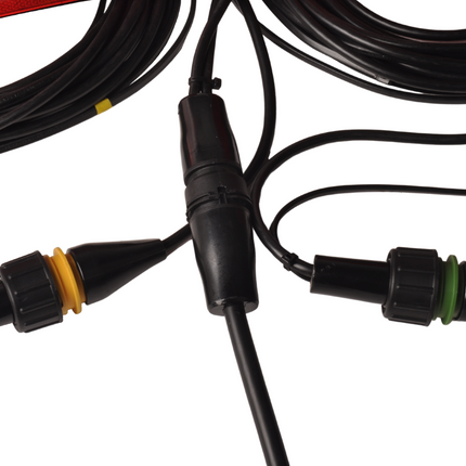 Cantonal Aspock Multiled 4 waterdichte verlichting set IP6K9K gecertificeerd - kies de gewenste hoofdkabel