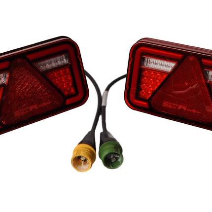 Cantonal Aspock Multiled 4 waterdichte verlichting set IP6K9K gecertificeerd - kies de gewenste hoofdkabel