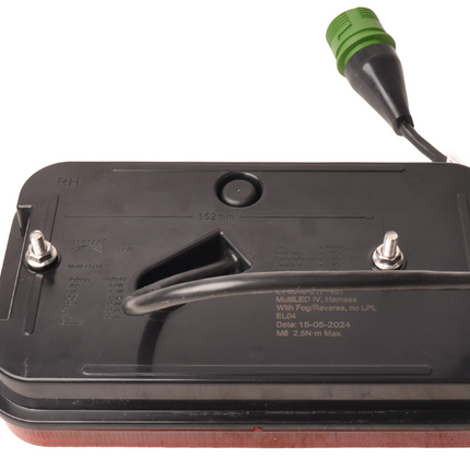 Cantonal Aspock Multiled 4 waterdichte verlichting set IP6K9K gecertificeerd - kies de gewenste hoofdkabel