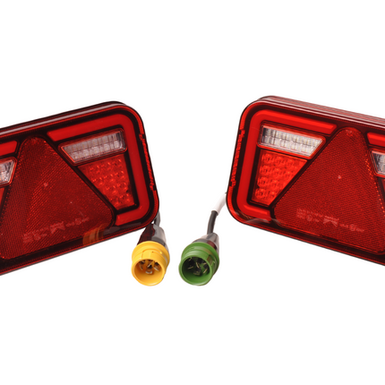 Cantonal Aspock Multiled 4 waterdichte verlichting set IP6K9K gecertificeerd - kies de gewenste hoofdkabel