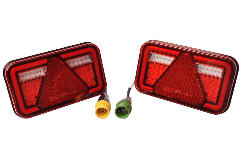 Cantonal Aspock Multiled 4 waterdichte verlichting set IP6K9K gecertificeerd - kies de gewenste hoofdkabel
