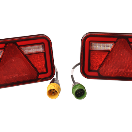 Cantonal Aspock Multiled 4 waterdichte verlichting set IP6K9K gecertificeerd - kies de gewenste hoofdkabel