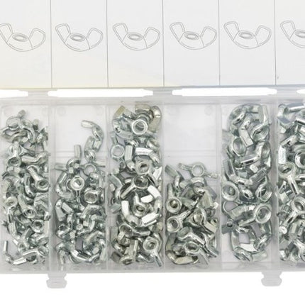 Cantonal Assortiment vleugelmoeren 150-delig