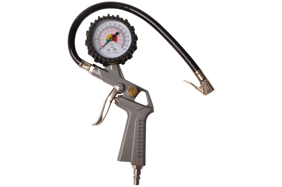 Cantonal Bandenvulmeter duidelijke schaalverdeling BAR/PSI