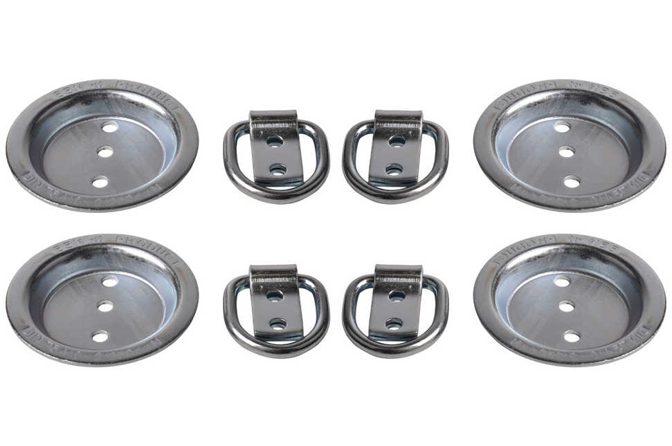 Cantonal Bevestigingsring rond inbouw 79x13 mm - set van 4 stuks