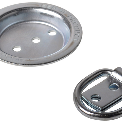 Cantonal Bevestigingsring rond inbouw 79x13 mm - set van 4 stuks