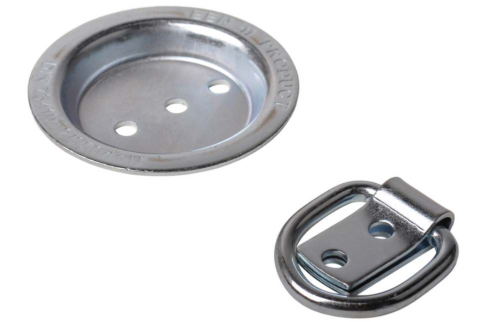 Cantonal Bevestigingsring rond inbouw 79x13 mm - set van 4 stuks