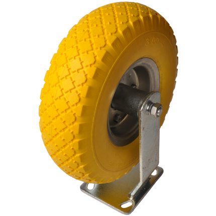 Cantonal Bokwiel PU 3.00-4 - 80 kg - totale hoogte: 300 mm