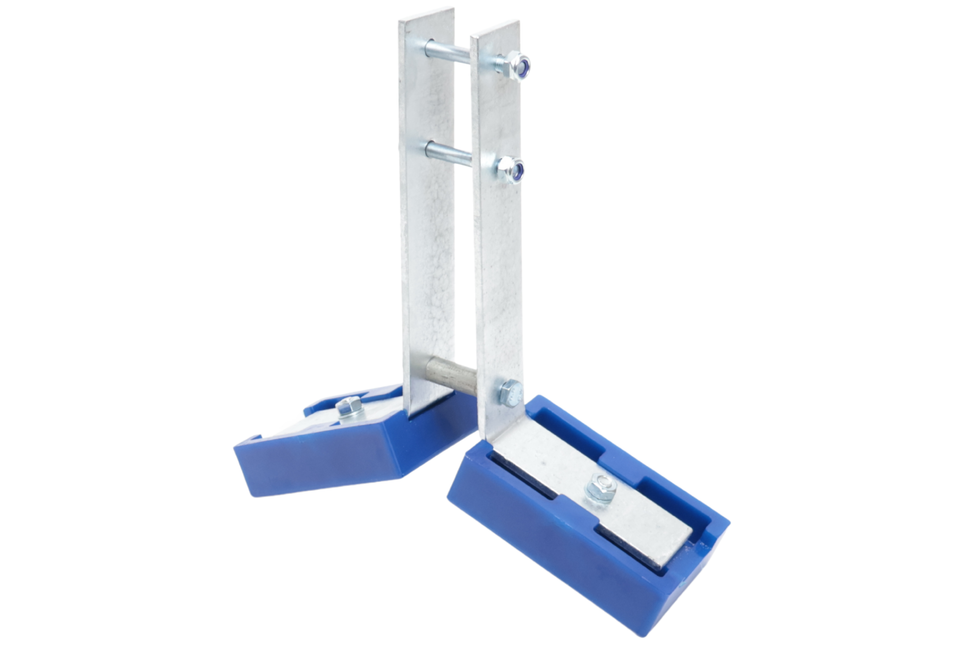 Cantonal Bootvangmuil / boegsteun met houder voor koker 60×60 mm