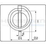 Cantonal Borgpen HEXA 10 mm