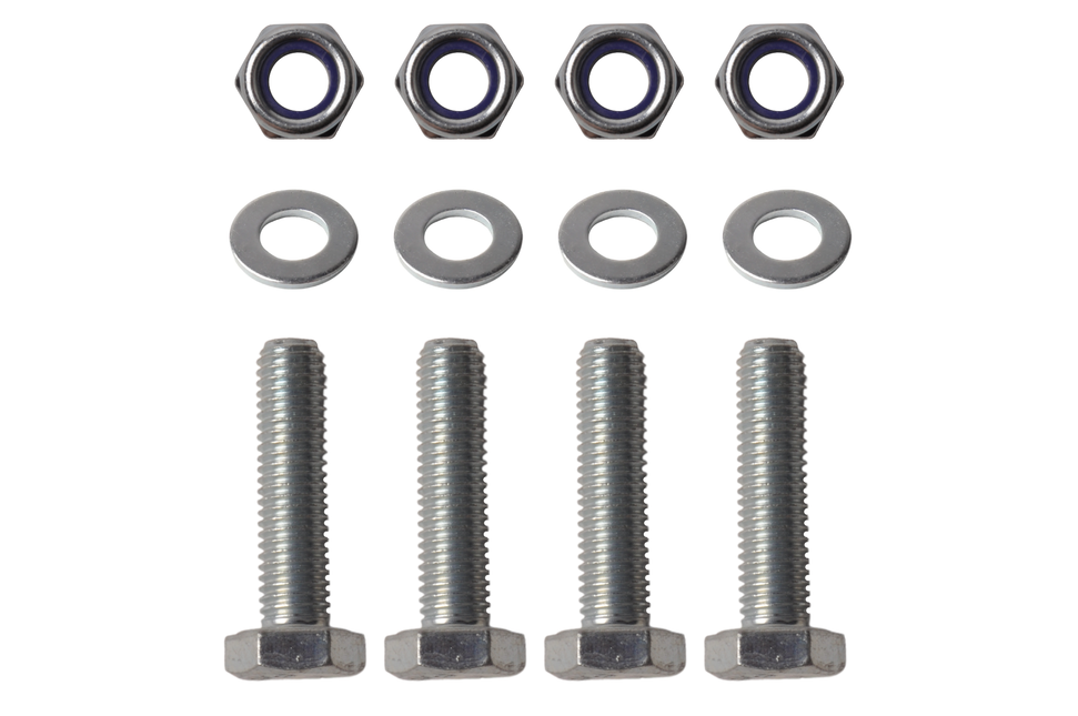 Cantonal Bout set M10x40 mm - geschikt voor kantelbare steunpoot