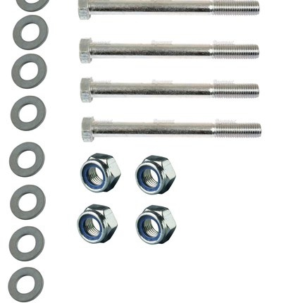 Cantonal Bout set M12x90 mm - geschikt voor Schlegl ongeremde as