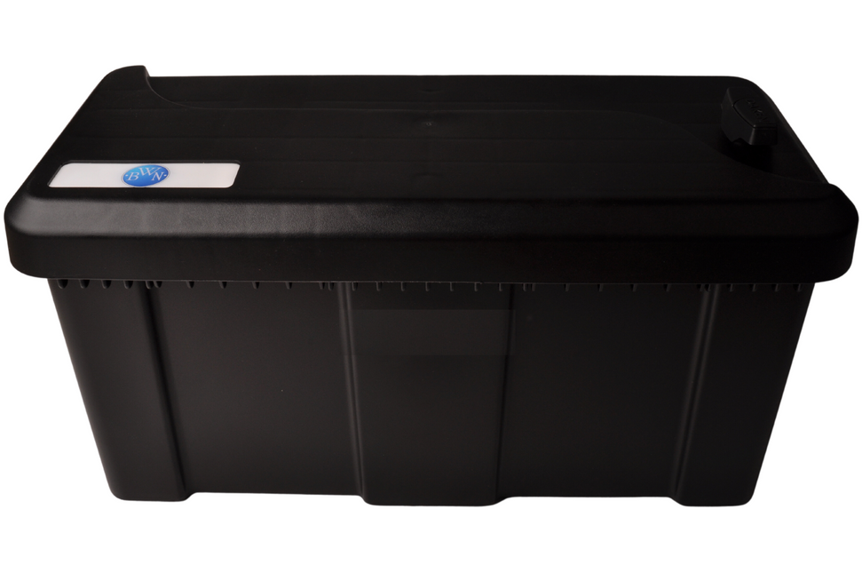 Cantonal Bovenbouw disselbak - 550x250x295 mm van kunststof materiaal met T-sluiting