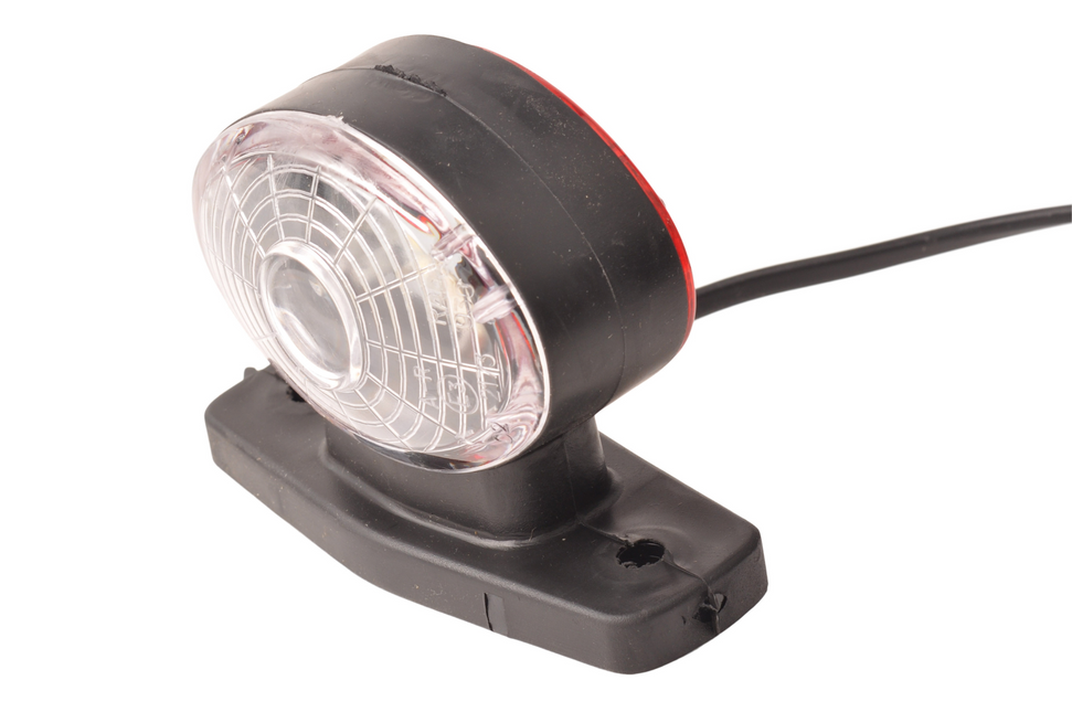 Cantonal Breedtelicht halfrond LED links/rechts 12 volt
