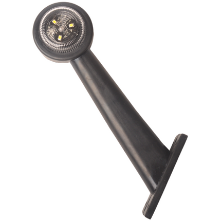 Cantonal Breedtelicht rood/wit - 45 graden - LED - 12/24 Volt