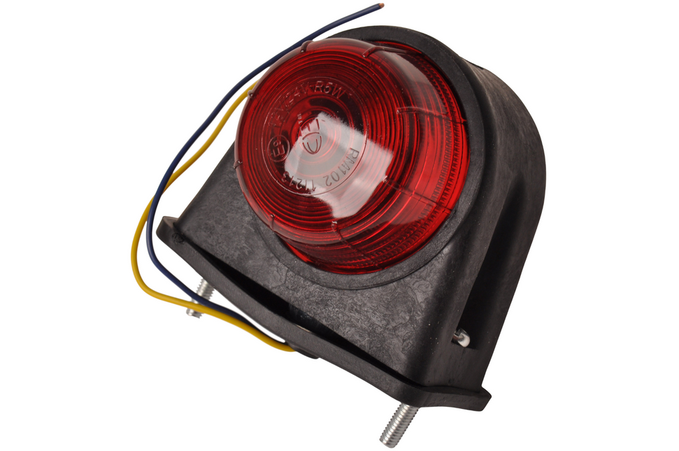 Cantonal Breedtelicht Rood/Wit 87x70x85 mm