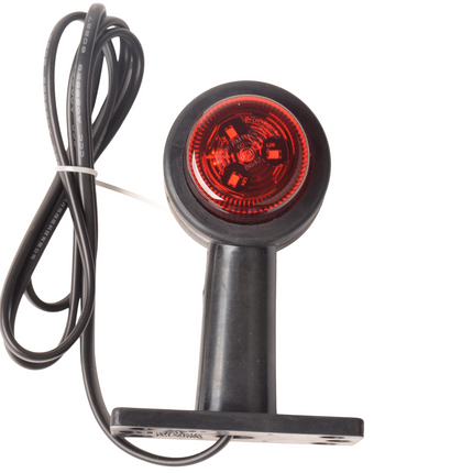 Cantonal Breedtelicht rood/wit LED 12-24v