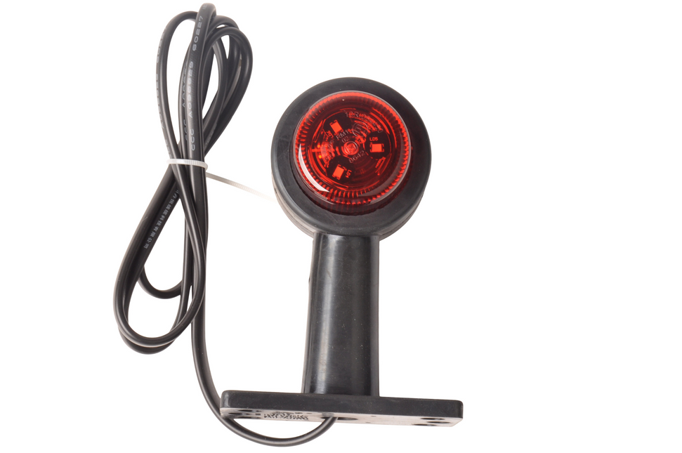 Cantonal Breedtelicht rood/wit LED 12-24v