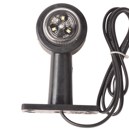 Cantonal Breedtelicht rood/wit LED 12-24v