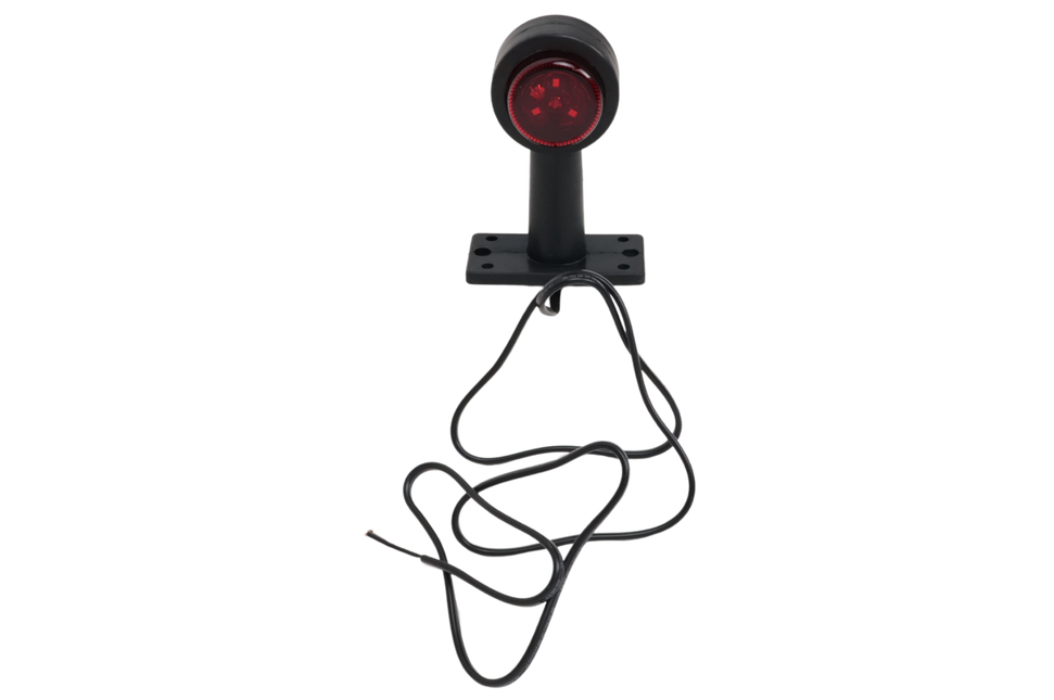 Cantonal Breedtelicht rood/wit LED 12-24v