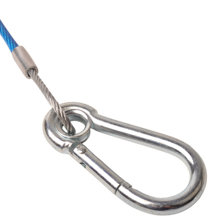 Cantonal Breekkabel 100 cm knijphaak + ring