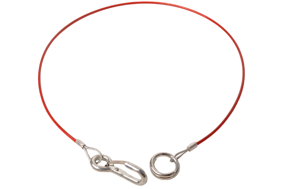 Cantonal Breekkabel 100 cm knijphaak + ring