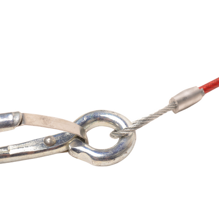 Cantonal Breekkabel 100 cm knijphaak + ring