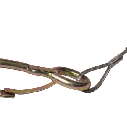 Cantonal Breekkabel 150 cm knijphaak + haak