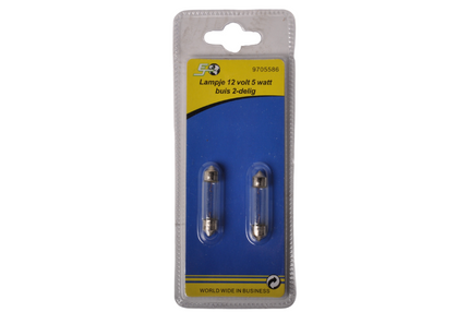 Cantonal Buislampjes in set van twee stuks 12V-5W