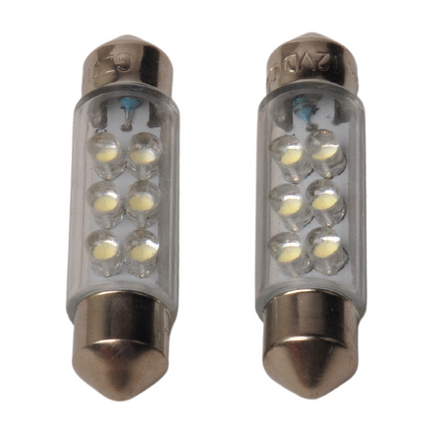 Cantonal Buislampjes LED in set van twee stuks 12V Super helder licht.