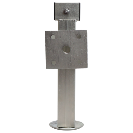Cantonal Cantonal kantelbaar en uitdraaibare steunpoot 1300 kg - Flensafstand: 85 mm (4-gats)