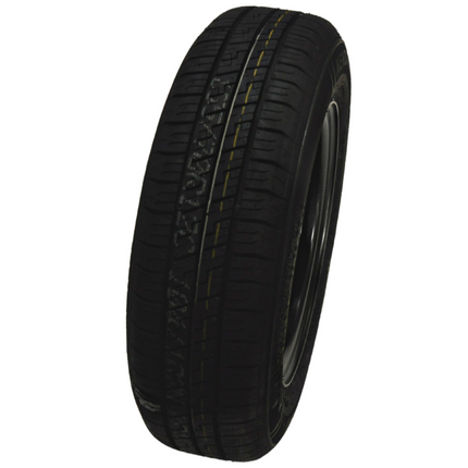 Cantonal Compleet 12 inch wiel - 155/70R12C band + velg - mercedes steek: 5x112 - 900 kg - 67 mm naafdiameter
