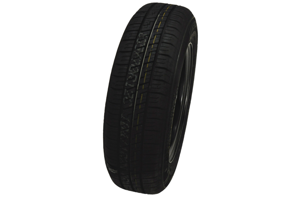 Cantonal Compleet 12 inch wiel - 155/70R12C band + velg - mercedes steek: 5x112 - 900 kg - 67 mm naafdiameter
