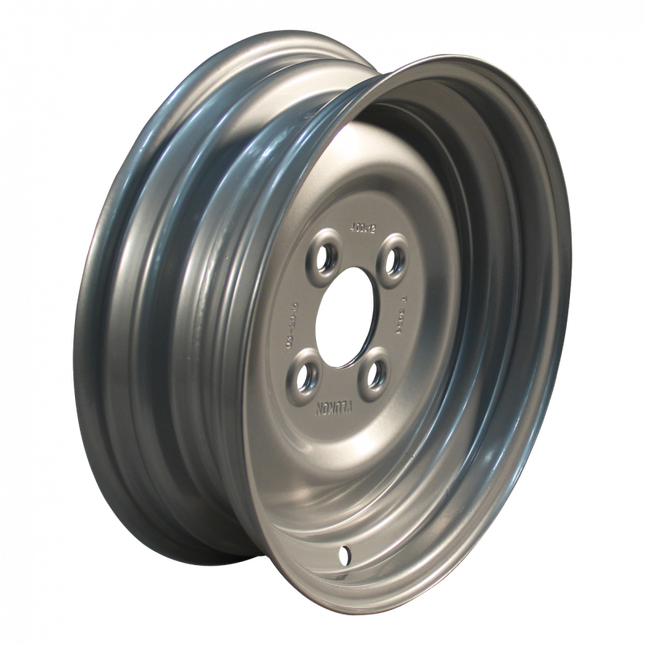 Cantonal Compleet 12 inch wiel - 155/70R12C  band + velg - opel steek: 4x100 - 450 kg -  60 mm asgat/naafdiameter