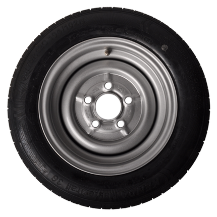 Cantonal Compleet aanhanger wiel - 155/70R12C - steekmaat: 5x112 - draagvermogen: 900 kg - naafdiameter: 67 mm