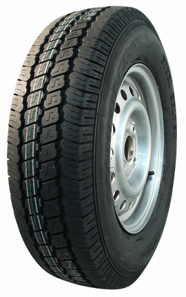 Cantonal Compleet aanhanger wiel - 175/80R13 - steekmaat: 4x100 - draagvermogen: 650  kg - naafdiameter: 57 mm