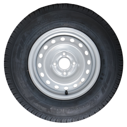 Cantonal Compleet aanhanger wiel - 175R13C - steekmaat: 4x100 - draagvermogen: 650  kg - naafdiameter: 57 mm