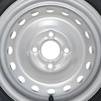 Cantonal Compleet aanhanger wiel - 175R13C - steekmaat: 4x100 - draagvermogen: 650  kg - naafdiameter: 57 mm