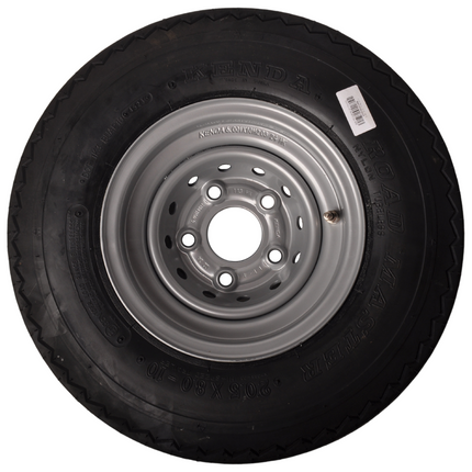 Cantonal Compleet aanhanger wiel - 20.5x8.00-10 - steekmaat: 5x112 - draagvermogen: 750 kg - naafdiameter: 67 mm - 8PR