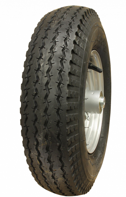 Cantonal Compleet aanhanger wiel - 4.80/4.00-8 - luchtband met stalen velg - 340 kg maximale belasting - 12,3 mm asgat/naafdiameter