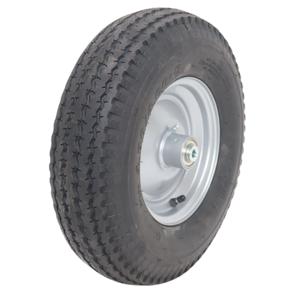 Cantonal Compleet aanhanger wiel - 4.80/4.00-8 - luchtband met stalen velg - 340 kg maximale belasting - 12,3 mm asgat/naafdiameter