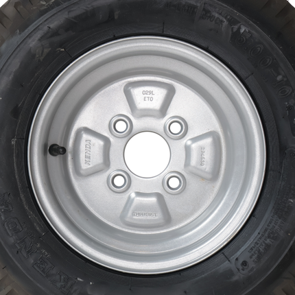 Cantonal Compleet aanhanger wiel - 5.00-10 - steekmaat: 4x100 - draagvermogen: 440 kg - naafdiameter: 57 mm - 6PR