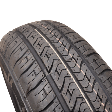 Cantonal Compleet wiel - 155R13  band + velg - steekmaat 4x130 - draagvermogen 500  kg -  85 mm naafdiameter